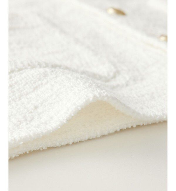 Rope&rsquo;Picnic「カットツイードメタル釦カーディガン」|カーディガン|