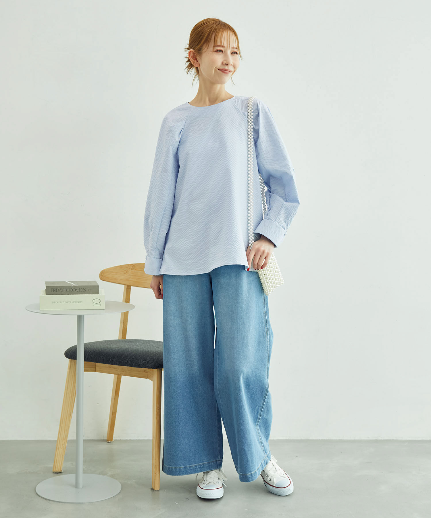 Rope&rsquo;Picnic「サッカーストライププルオーバー」|シャツ・ブラウス|