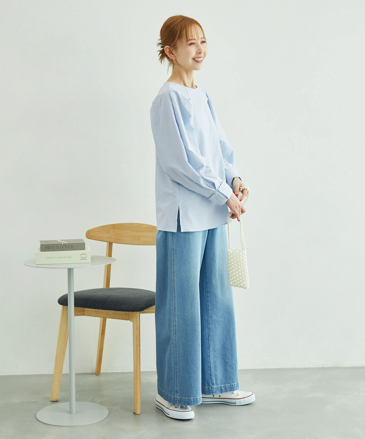 Rope&rsquo;Picnic「サッカーストライププルオーバー」|シャツ・ブラウス|