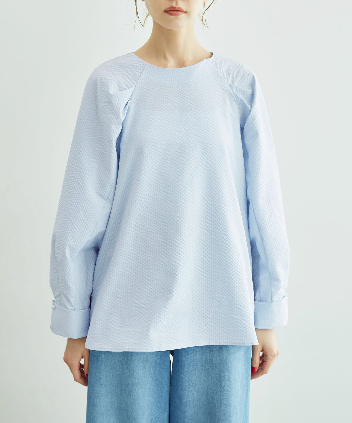 Rope&rsquo;Picnic「サッカーストライププルオーバー」|シャツ・ブラウス|