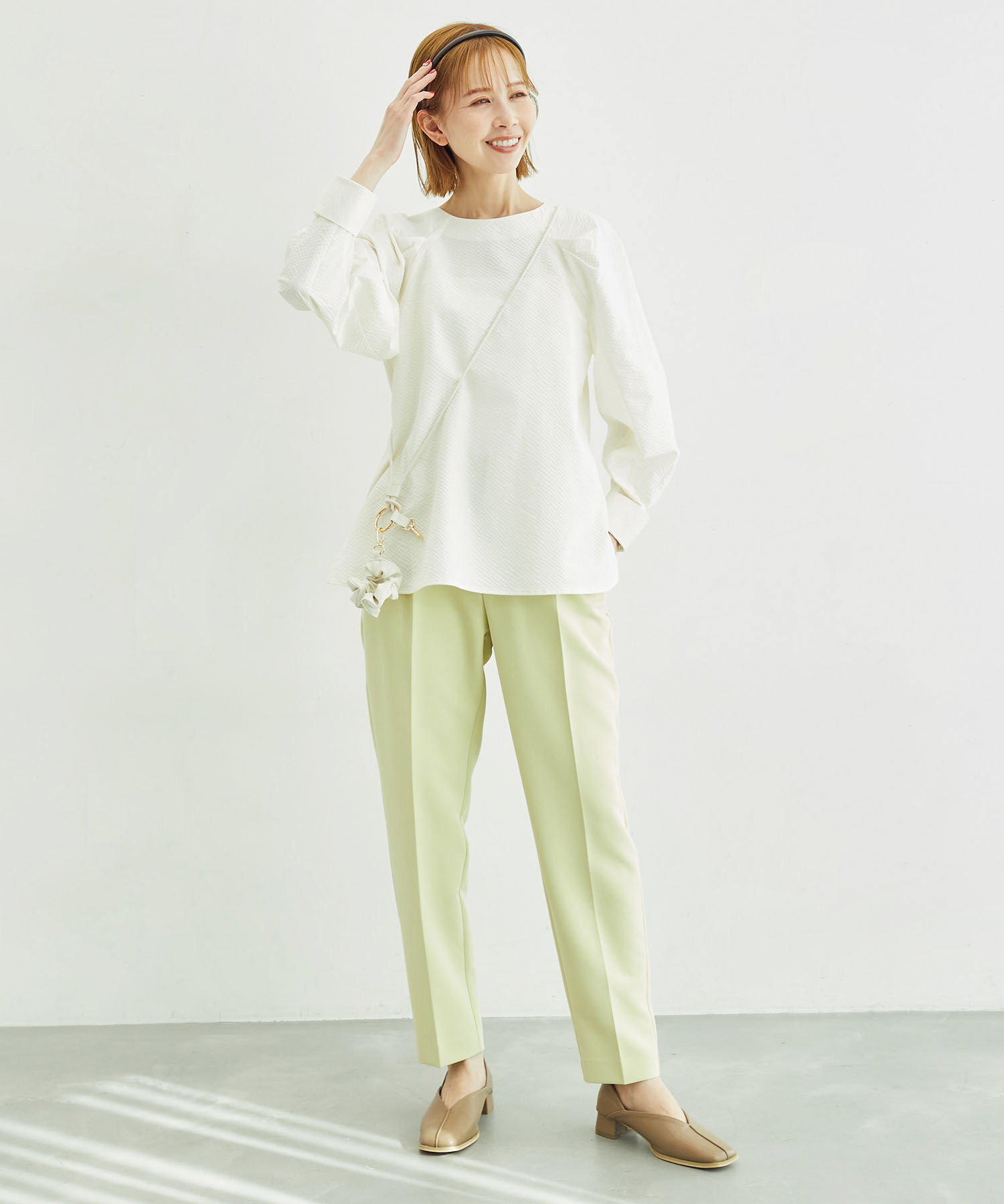 Rope&rsquo;Picnic「サッカーストライププルオーバー」|シャツ・ブラウス|