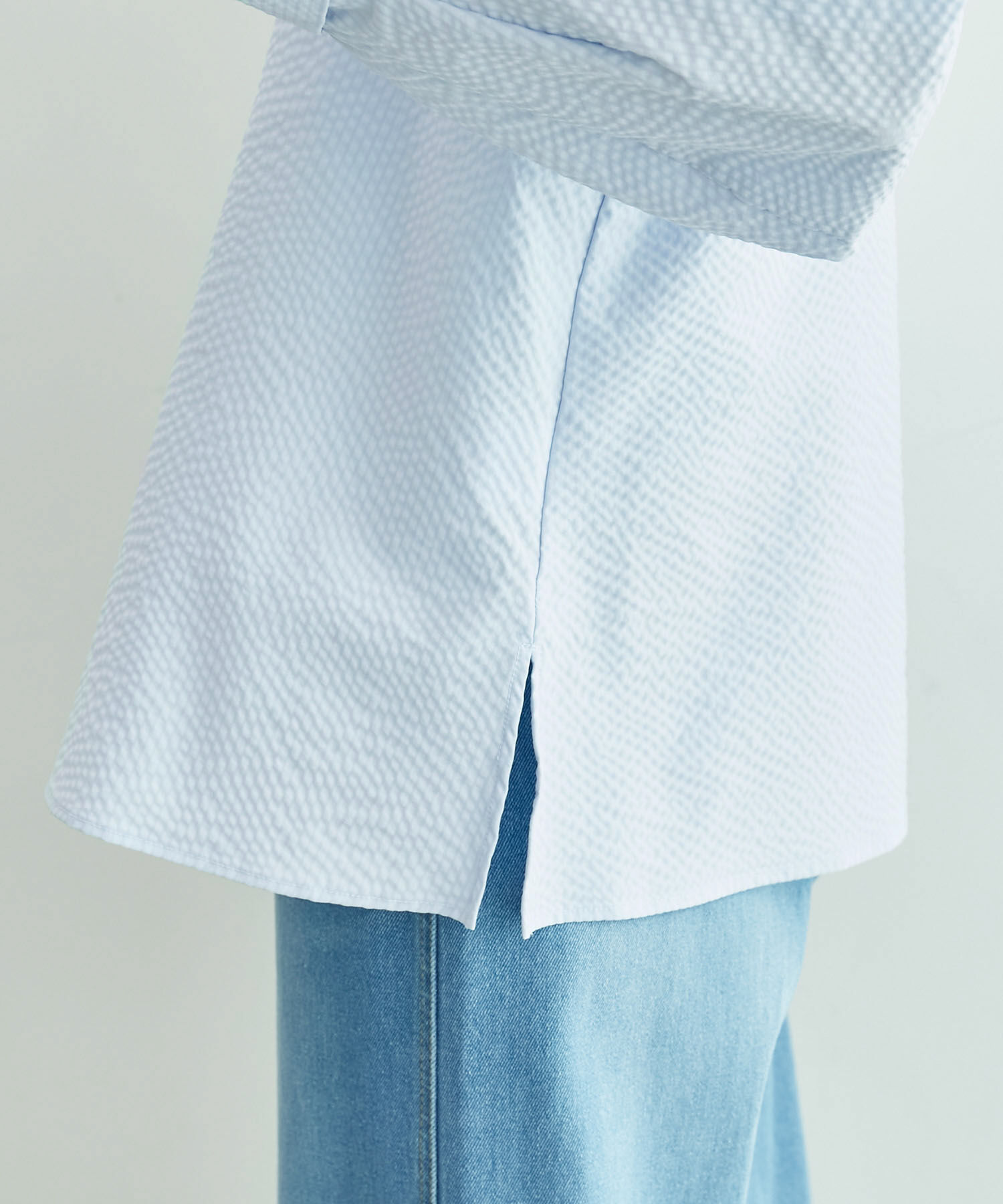 Rope&rsquo;Picnic「サッカーストライププルオーバー」|シャツ・ブラウス|