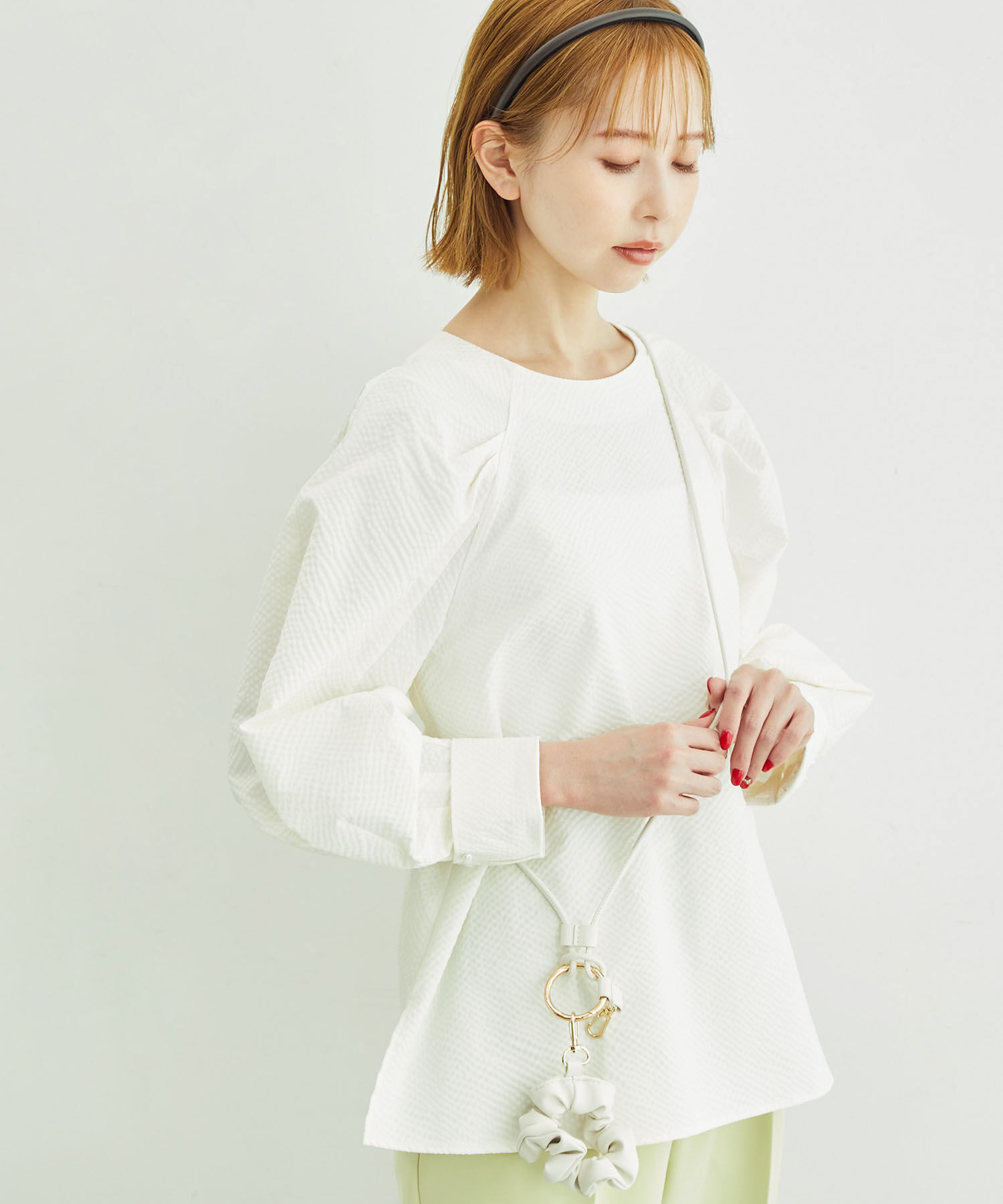 Rope&rsquo;Picnic「サッカーストライププルオーバー」|シャツ・ブラウス|