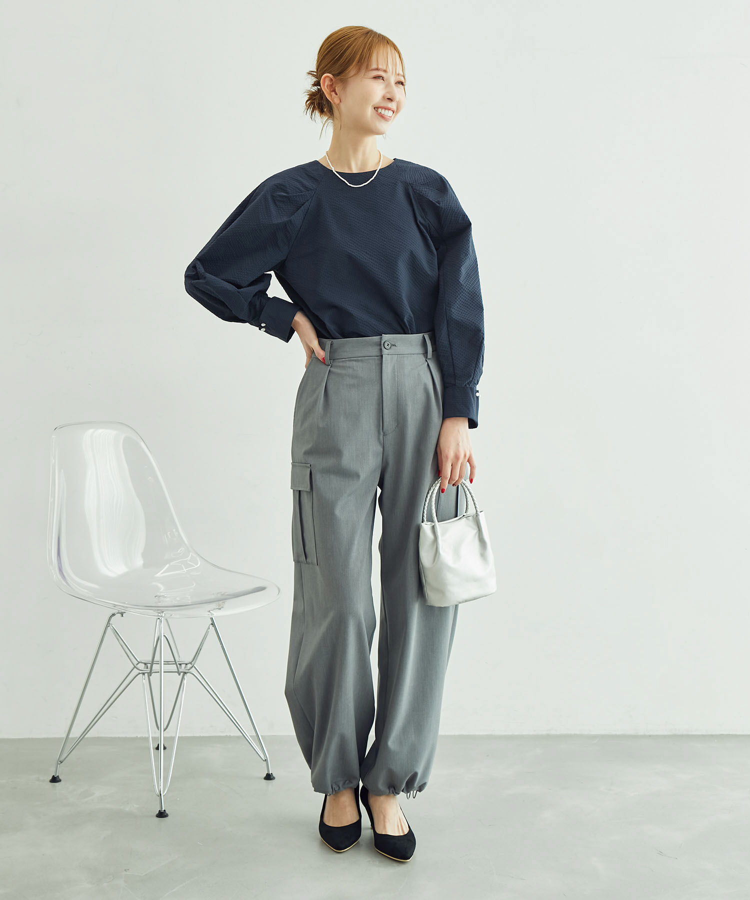 Rope&rsquo;Picnic「サッカーストライププルオーバー」|シャツ・ブラウス|