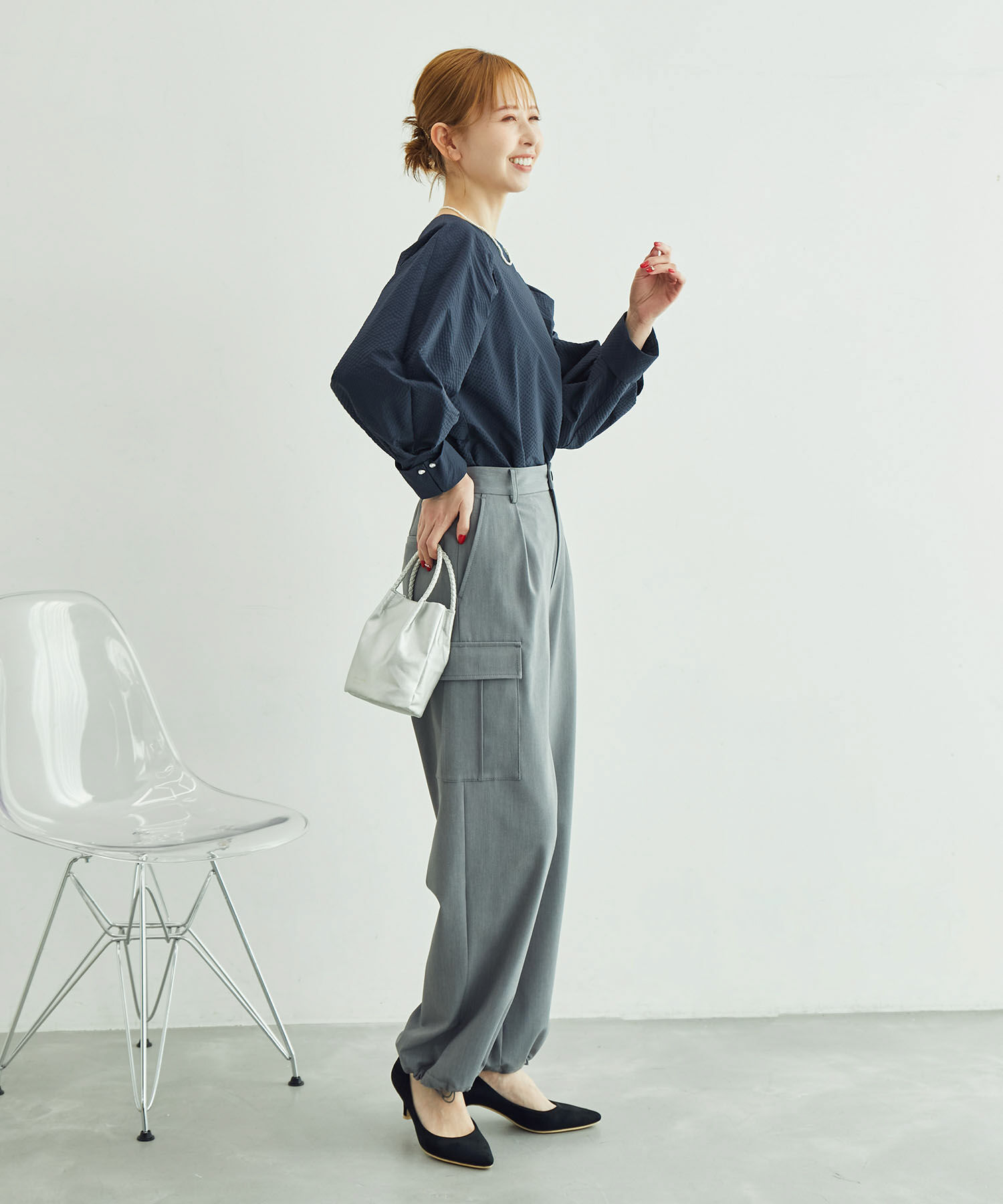 Rope&rsquo;Picnic「サッカーストライププルオーバー」|シャツ・ブラウス|