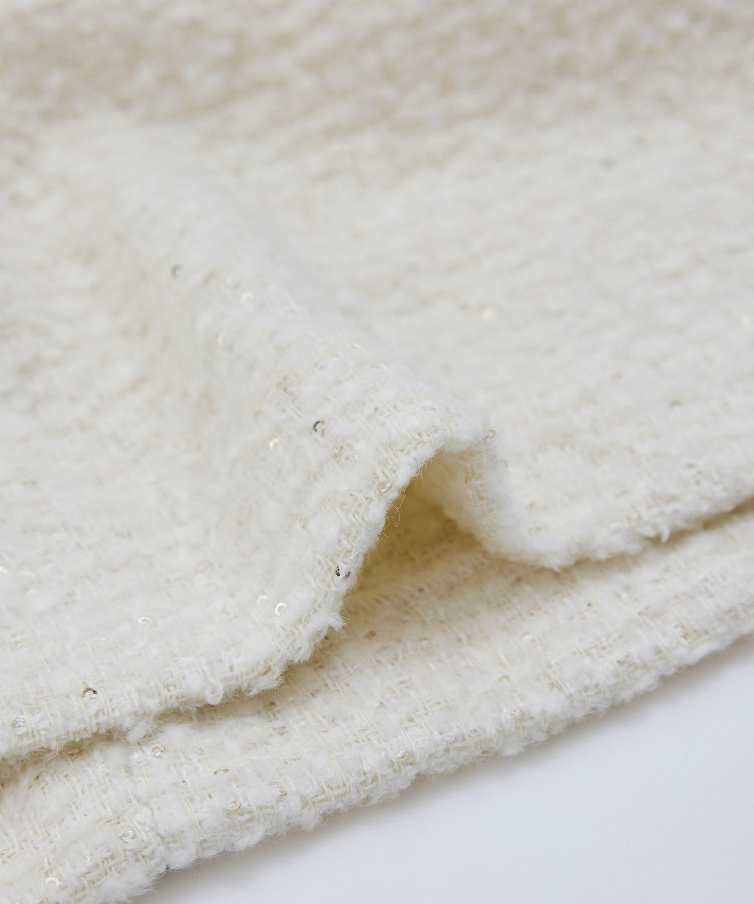 Rope&rsquo;Picnic「スパンコールツイードスカート」|スカート|