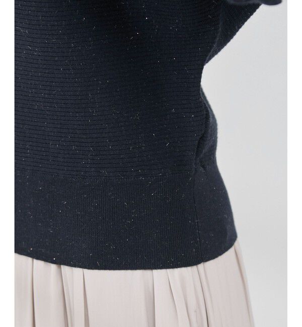 Rope&rsquo;Picnic「アンジェリーナ7分袖パールドルマンニット」|ニット・セーター|