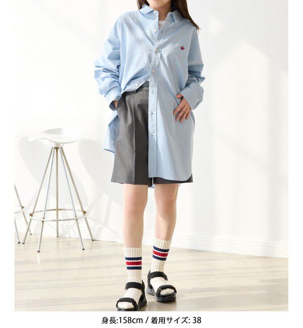 Rope&rsquo;Picnic「【BEVERLY HILLS POLO CLUB/ビバリーヒルズポロクラブ】BIGシャツ」|シャツ・ブラウス|