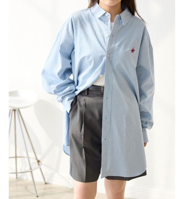 Rope&rsquo;Picnic「【BEVERLY HILLS POLO CLUB/ビバリーヒルズポロクラブ】BIGシャツ」|シャツ・ブラウス|