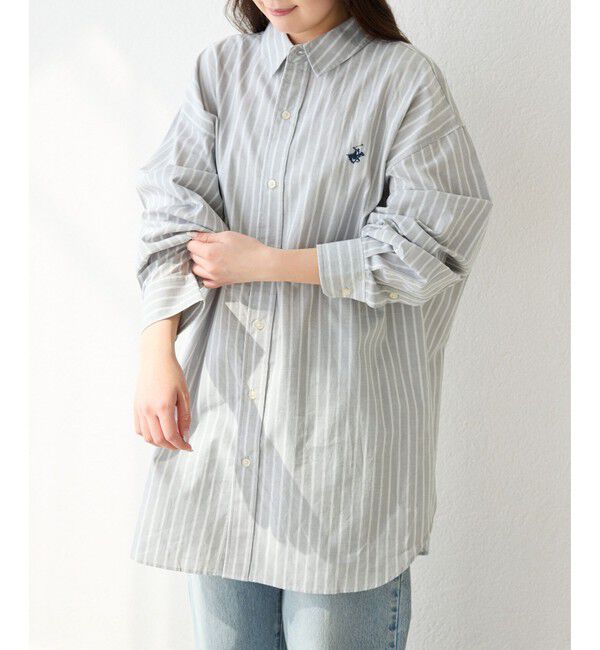 Rope&rsquo;Picnic「【BEVERLY HILLS POLO CLUB/ビバリーヒルズポロクラブ】BIGシャツ」|シャツ・ブラウス|