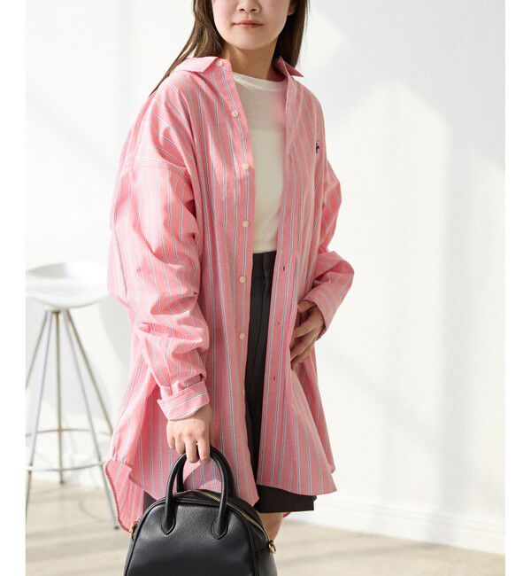 Rope&rsquo;Picnic「【BEVERLY HILLS POLO CLUB/ビバリーヒルズポロクラブ】BIGシャツ」|シャツ・ブラウス|