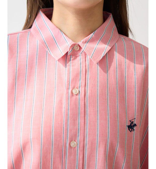 Rope&rsquo;Picnic「【BEVERLY HILLS POLO CLUB/ビバリーヒルズポロクラブ】BIGシャツ」|シャツ・ブラウス|