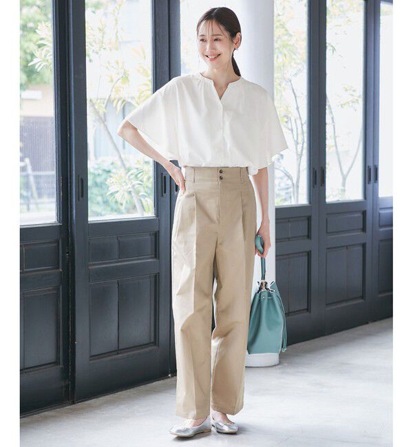 Rope&rsquo;Picnic「フレンチスキッパーブラウス」|シャツ・ブラウス|