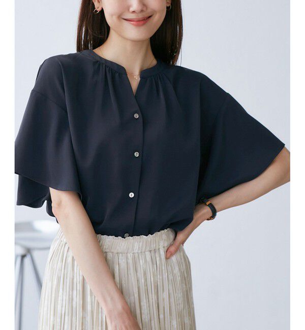 Rope&rsquo;Picnic「フレンチスキッパーブラウス」|シャツ・ブラウス|