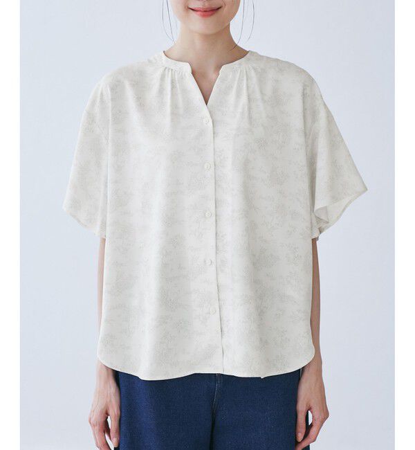 Rope&rsquo;Picnic「フレンチスキッパーブラウス」|シャツ・ブラウス|