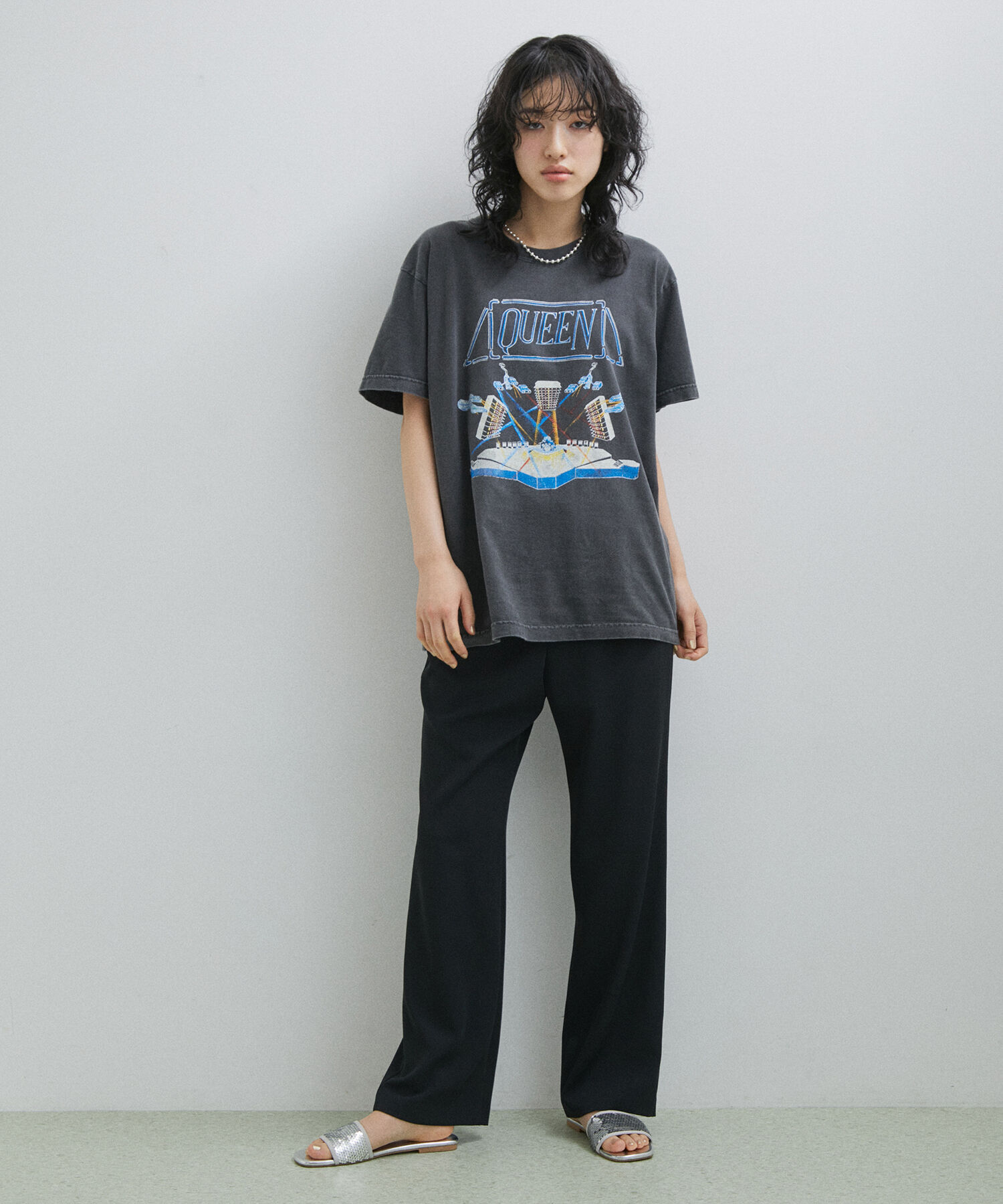 ADAM ET ROPE'「セミフレアイージーパンツ」|その他|