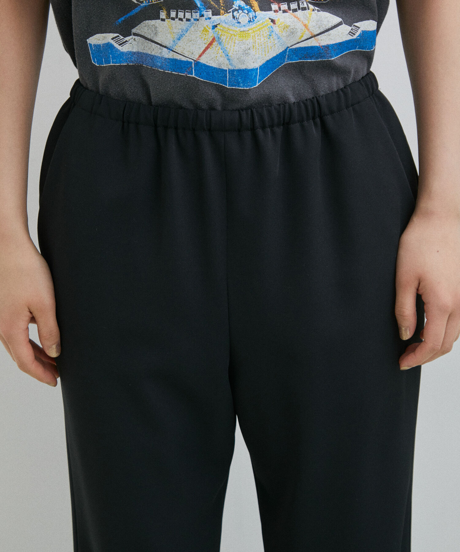 ADAM ET ROPE'「セミフレアイージーパンツ」|その他|