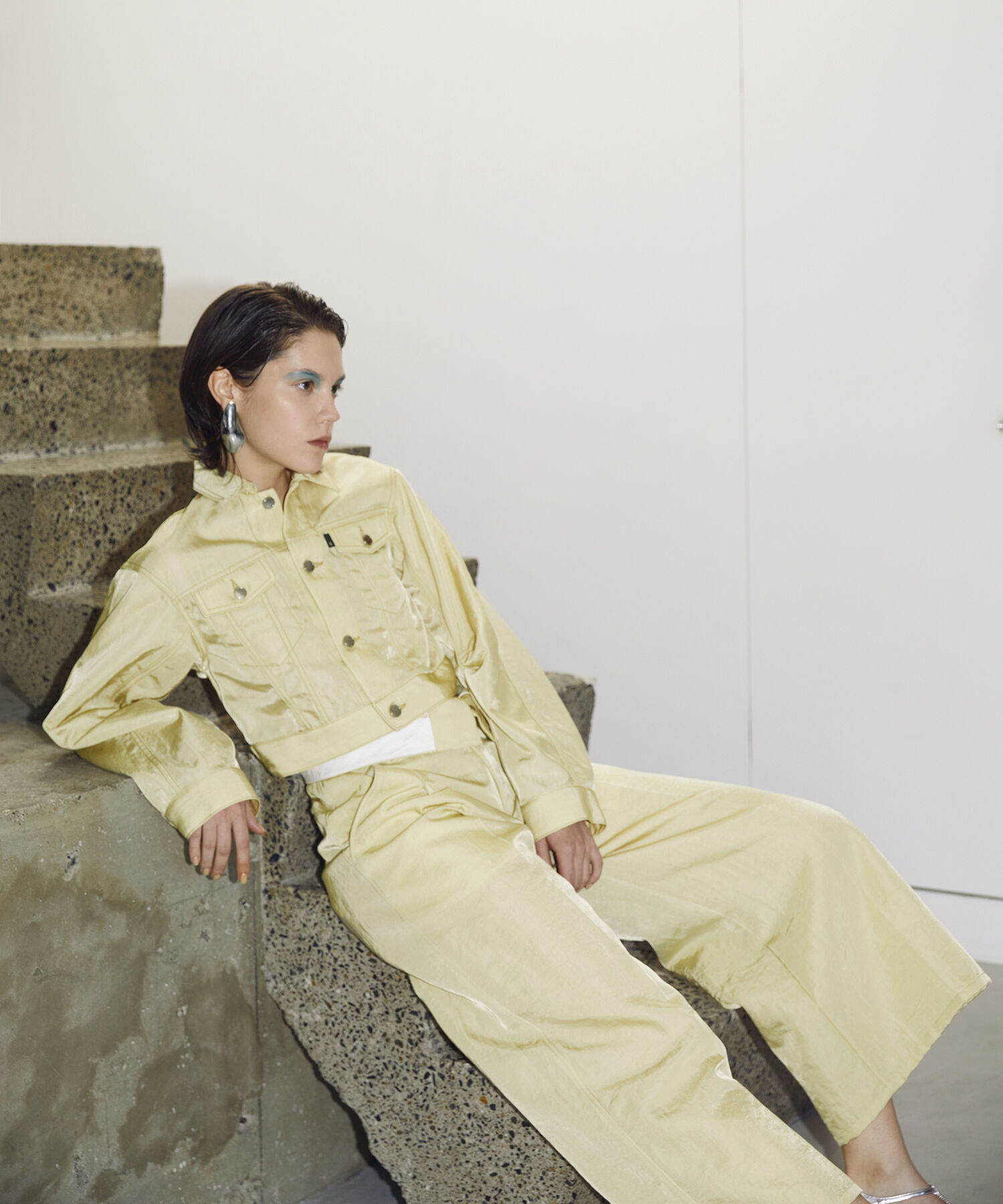 ADAM ET ROPE'「ターンナップウエストチノパンツ」|チノ|