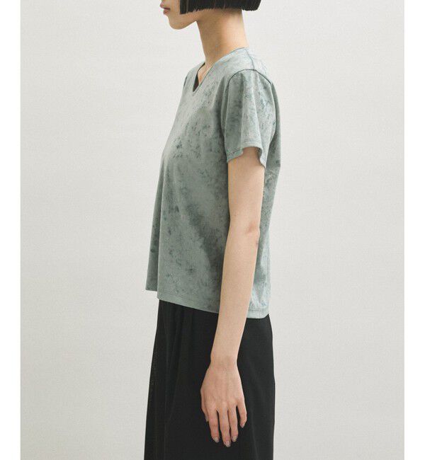 ADAM ET ROPE'「クラッシュベロアTシャツ」|Tシャツ・カットソー|