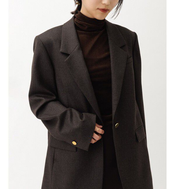 ADAM ET ROPE'「フロッキーチュールタートルネックプルオーバー」|Tシャツ・カットソー|