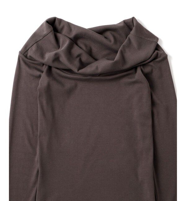 ADAM ET ROPE'「【EMOELLE】スビンコットンオフショルトップス」|Tシャツ・カットソー|