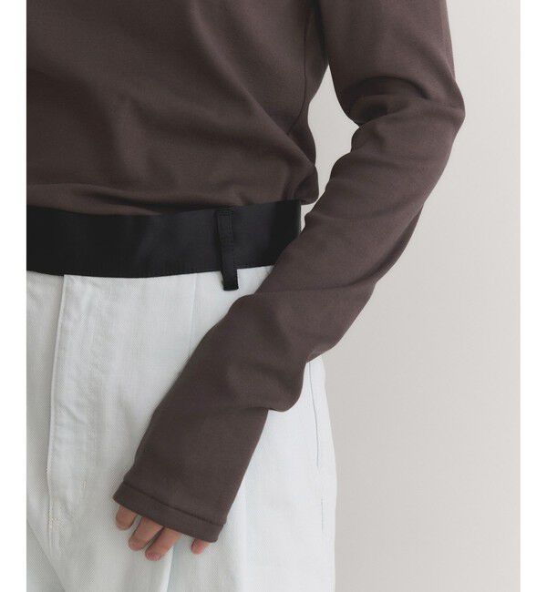 ADAM ET ROPE'「【EMOELLE】スビンコットンオフショルトップス」|Tシャツ・カットソー|