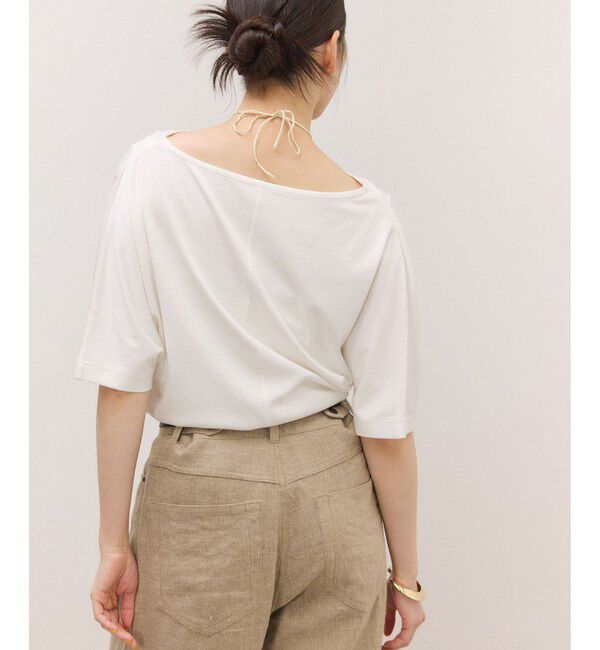 ADAM ET ROPE'「ドレープトップス」|Tシャツ・カットソー|