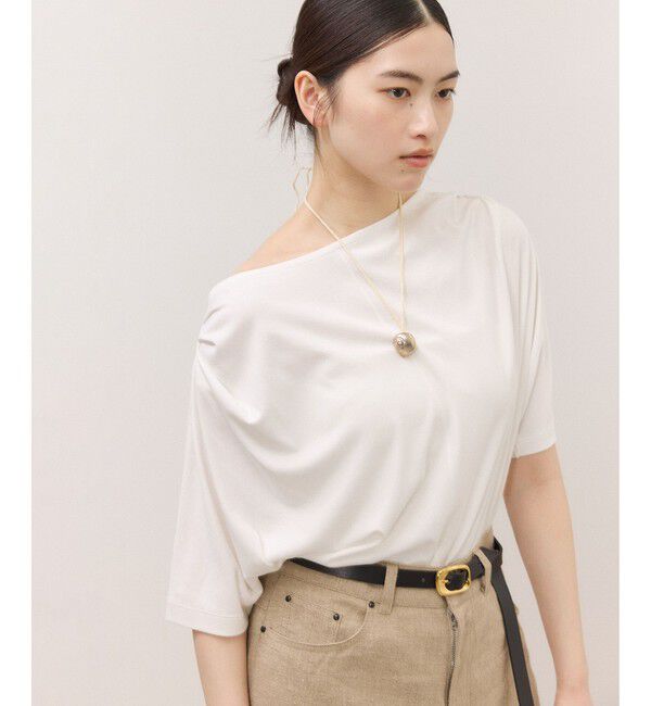 ADAM ET ROPE'「ドレープトップス」|Tシャツ・カットソー|