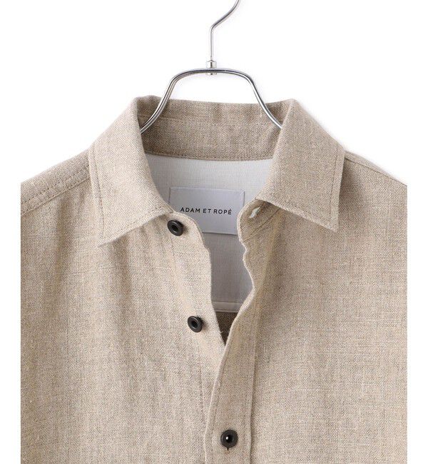 ADAM ET ROPE'「リネンシャツ」|シャツ・ブラウス|