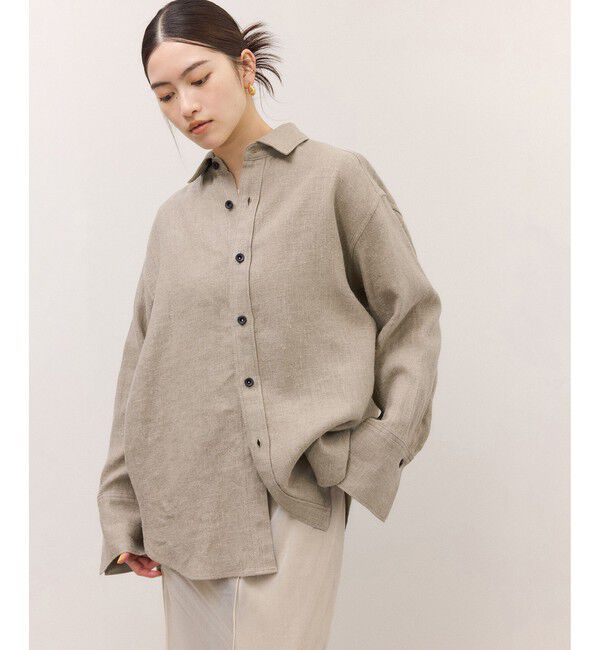 ADAM ET ROPE'「リネンシャツ」|シャツ・ブラウス|