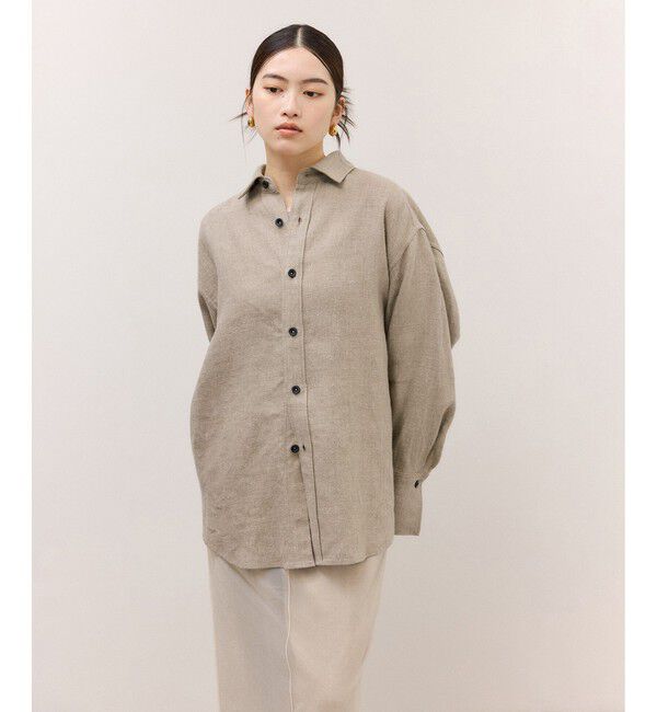 ADAM ET ROPE'「リネンシャツ」|シャツ・ブラウス|