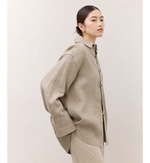 ADAM ET ROPE'「リネンシャツ」|シャツ・ブラウス|