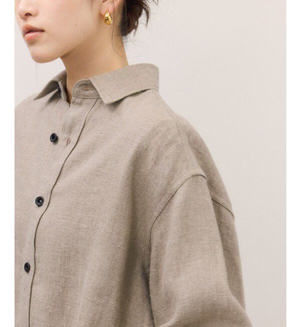 ADAM ET ROPE'「リネンシャツ」|シャツ・ブラウス|