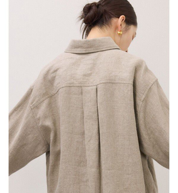 ADAM ET ROPE'「リネンシャツ」|シャツ・ブラウス|