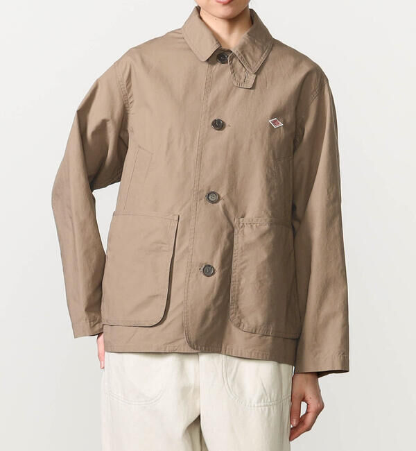 DANTON「DANTON | コットンリネン ワークジャケット WOMEN」|その他|