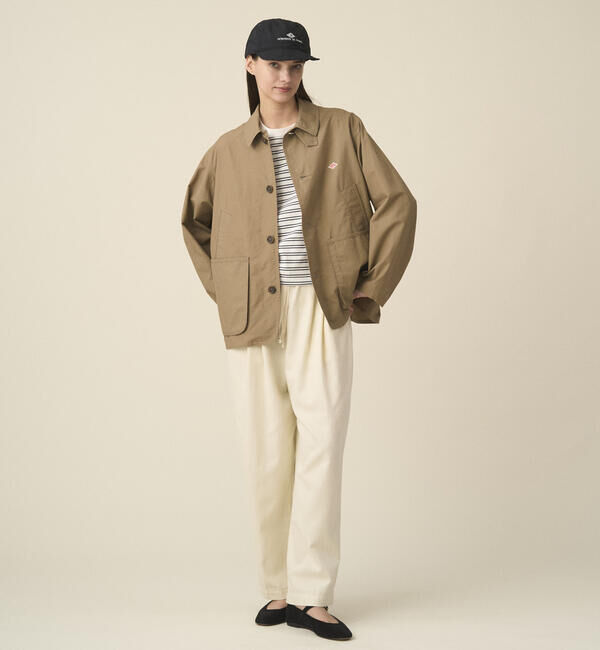 DANTON「DANTON | コットンリネン ワークジャケット WOMEN」|その他|