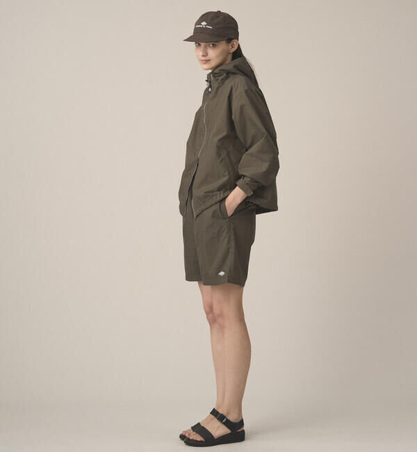 DANTON「DANTON | スタナーナイロン フードショートジャケット WOMEN」|テーラードジャケット|