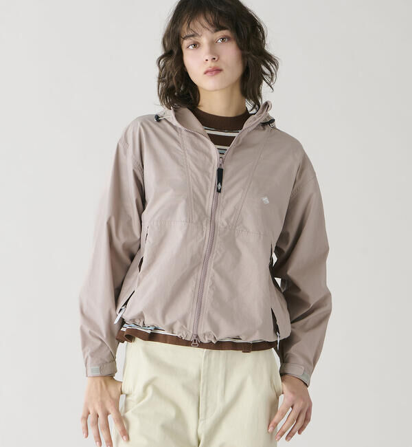 DANTON「DANTON | スタナーナイロン フードショートジャケット WOMEN」|テーラードジャケット|