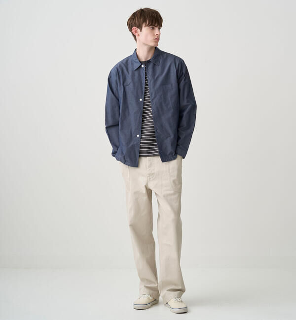 ORCIVAL「ORCIVAL | キュプラコットン レギュラーカラーアウターシャツ MEN」|シャツ・ブラウス|