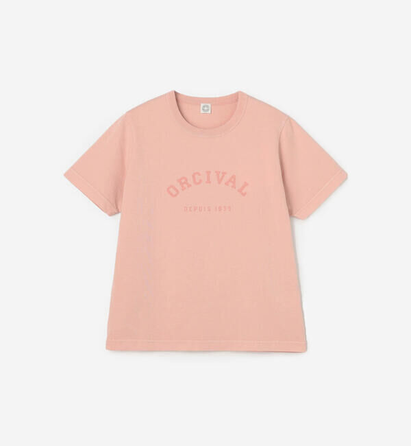 ORCIVAL「ORCIVAL | ジャージーニット コンパクトプリントTシャツ WOMEN」|Tシャツ・カットソー|