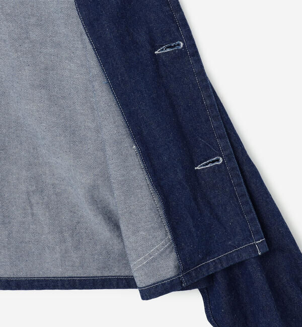 DANTON「DANTON | 11ozデニム ノーカラーショートジャケット WOMEN」|その他|