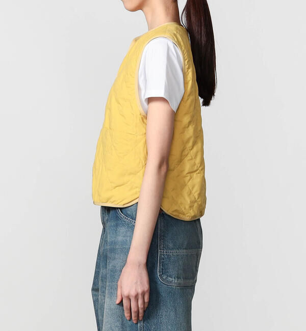 GYMPHLEX「Gymphlex | ナイロン キルティングショートベスト WOMEN」|その他|