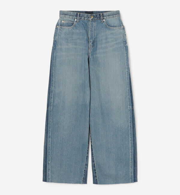  「SERGE | REMAKE 2TONE CUT PT MARTIN VINTAGE BLUE WOMEN」|デニム|