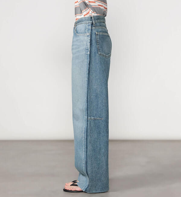  「SERGE | REMAKE 2TONE CUT PT MARTIN VINTAGE BLUE WOMEN」|デニム|