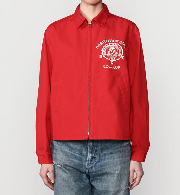  「WHITESVILLE | コットンポプリン スポーツジャケット WOMEN」|テーラードジャケット|