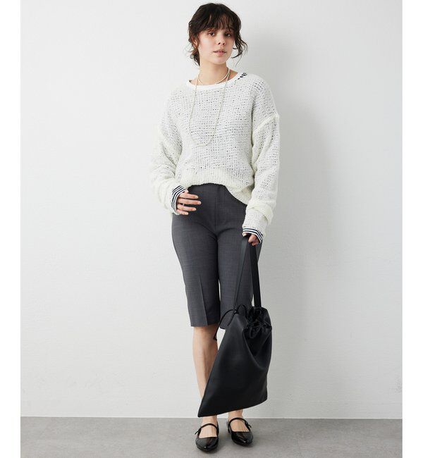 THE PAUSE「【THE PAUSE】メッシュプルオーバー」|ニット・セーター|