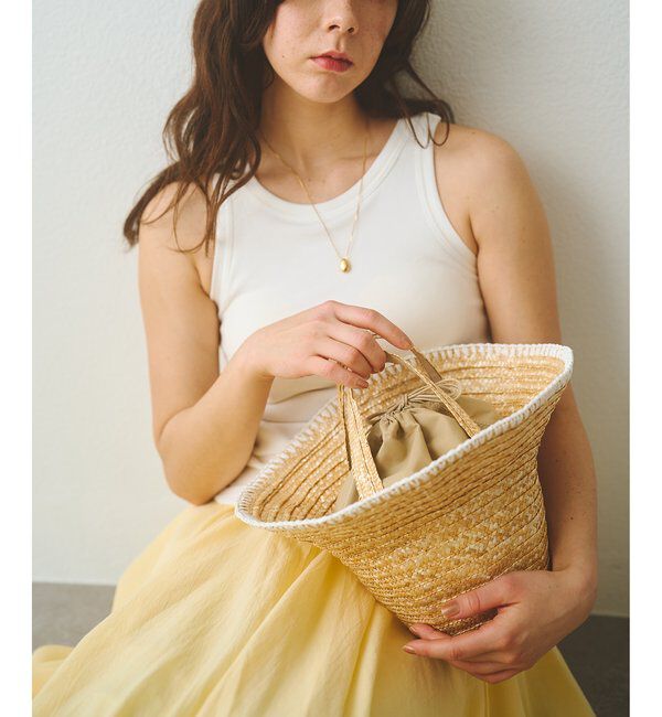  「【Caterina Bertini】別注ステッチカゴバッグ」|トートバッグ|