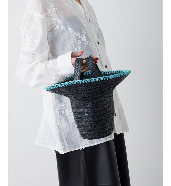  「【Caterina Bertini】別注ステッチカゴバッグ」|トートバッグ|