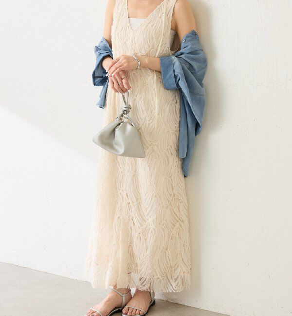  「【人気アイテムがサイズ展開を増やして再販！】バテンレースワンピース」|ワンピース|