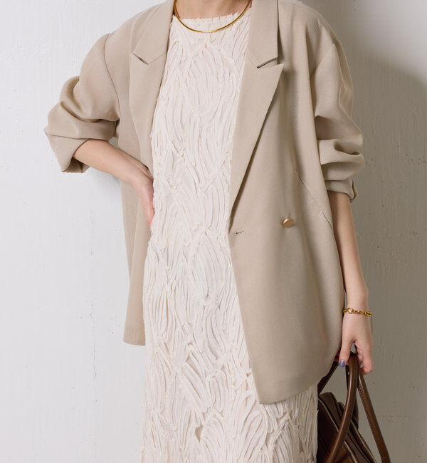  「【人気アイテムがサイズ展開を増やして再販！】バテンレースワンピース」|ワンピース|